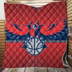 Atlanta Hawks Professional American NBA Team Quilt Blanket