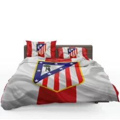 Atletico de Madrid Classic Spanish Football Club Bedding Set