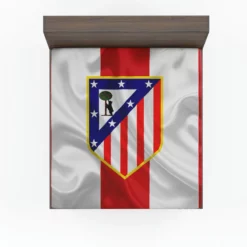 Atletico de Madrid Classic Spanish Football Club Fitted Sheet