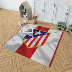 Atletico de Madrid Classic Spanish Football Club Rug 1