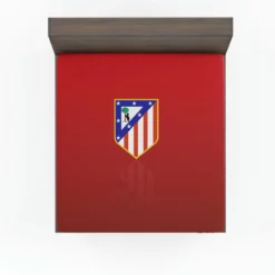 Atletico de Madrid Excellent Spanish Football Club Fitted Sheet