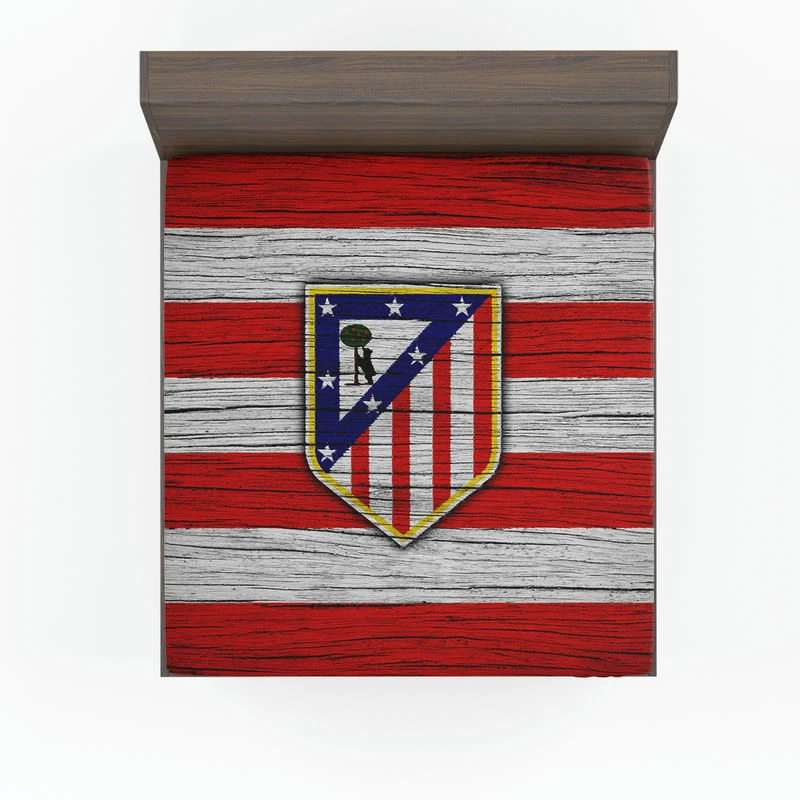 Atletico de Madrid La Liga Football Team Fitted Sheet