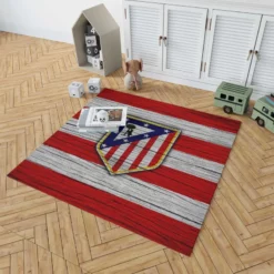 Atletico de Madrid La Liga Football Team Rug 1