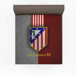 Atletico de Madrid Popular Spanish Football Club Fitted Sheet