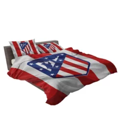 Atletico de Madrid Professional Spanish Football Club Bedding Set 2