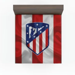 Atletico de Madrid Professional Spanish Football Club Fitted Sheet