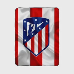 Atletico de Madrid Professional Spanish Football Club Fleece Blanket 1