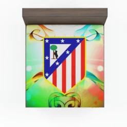 Atletico de Madrid Top Ranked Spanish Football Club Fitted Sheet