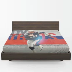 Awarded American Football Player Tom Brady Fitted Sheet 1