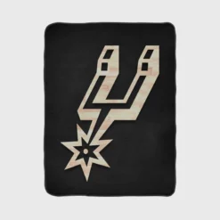 Awarded Basketball Team San Antonio Spurs Fleece Blanket 1