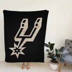 Awarded Basketball Team San Antonio Spurs Fleece Blanket