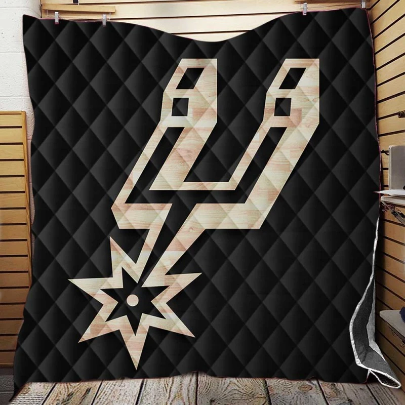 Awarded Basketball Team San Antonio Spurs Quilt Blanket
