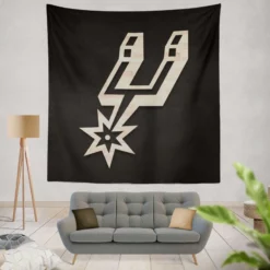 Awarded Basketball Team San Antonio Spurs Tapestry