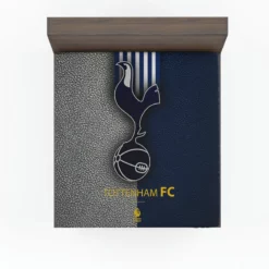 Awarded English Football Team Tottenham Logo Fitted Sheet