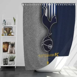 Awarded English Football Team Tottenham Logo Shower Curtain