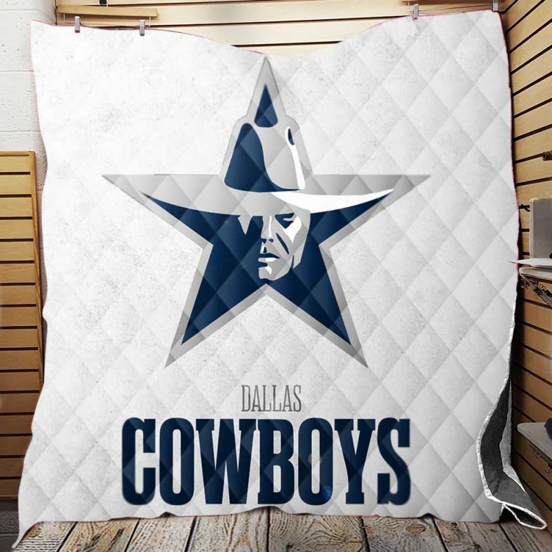 Awarded Football Club Dallas Cowboys Quilt Blanket