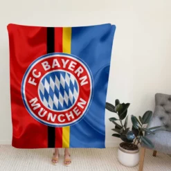 Awarded Football Club FC Bayern Munich Fleece Blanket