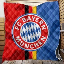 Awarded Football Club FC Bayern Munich Quilt Blanket