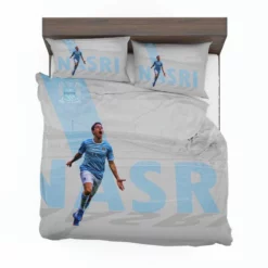 Awarded French Soccer Player Samir Nasri Bedding Set 1