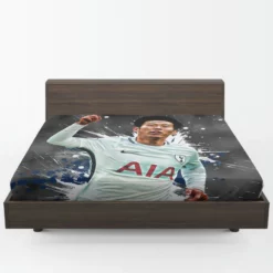 Awarded Korean Player Son Heung Min Fitted Sheet 1