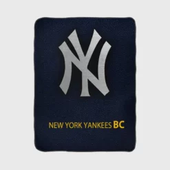 Awarded MLB Baseball Club New York Yankees Fleece Blanket 1