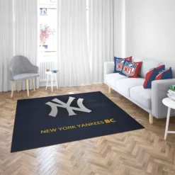 Awarded MLB Baseball Club New York Yankees Rug 2