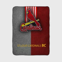 Awarded MLB Club St Louis Cardinals Fleece Blanket 1