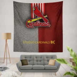 Awarded MLB Club St Louis Cardinals Tapestry