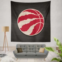 Awarded NBA Basketball Club Toronto Raptors Tapestry
