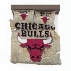 Awarded NBA Basketball Team Chicago Bulls Bedding Set 1