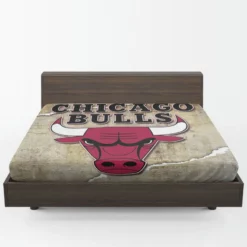 Awarded NBA Basketball Team Chicago Bulls Fitted Sheet 1