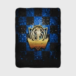 Awarded NBA Basketball Team Dallas Mavericks Fleece Blanket 1