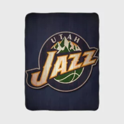 Awarded NBA Basketball Team Utah Jazz Fleece Blanket 1