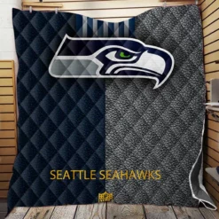 Awarded NFL Club Seattle Seahawks Quilt Blanket
