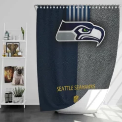 Awarded NFL Club Seattle Seahawks Shower Curtain