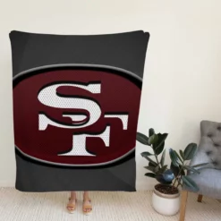 Awarded NFL Football Club San Francisco 49ers Fleece Blanket