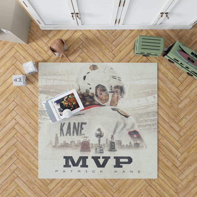 Awarded NHL Hockey Player Patrick Kane Rug