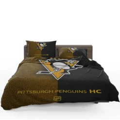 Awarded NHL Team Pittsburgh Penguins Bedding Set