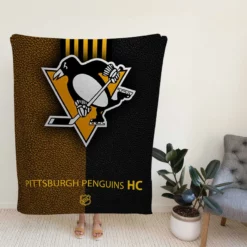 Awarded NHL Team Pittsburgh Penguins Fleece Blanket