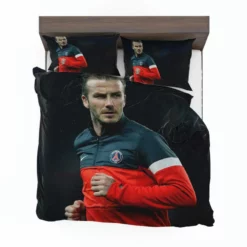 Awarded PSG Football Player David Beckham Bedding Set 1