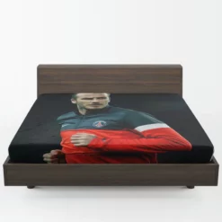 Awarded PSG Football Player David Beckham Fitted Sheet 1