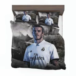 Awarded Real madrid Soccer Player Gareth Bale Bedding Set 1