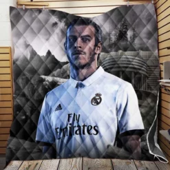 Awarded Real madrid Soccer Player Gareth Bale Quilt Blanket