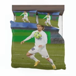 Awarded Soccer Player Luka Modric Bedding Set 1