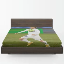 Awarded Soccer Player Luka Modric Fitted Sheet 1