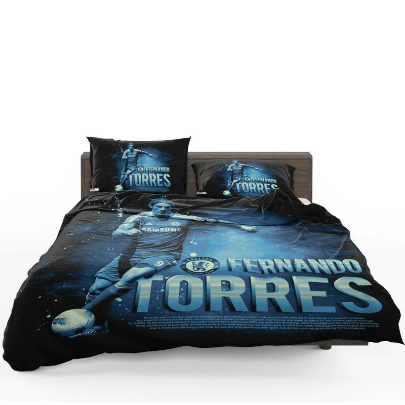 Awarded Spanish Football Player Fernando Torres Bedding Set