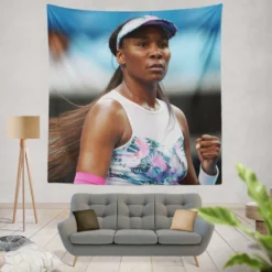 Awarded Tennis Player Venus Williams Tapestry