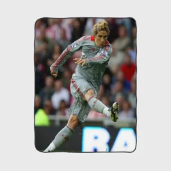 Awesome Liverpool Fernando Torres Fleece Blanket 1