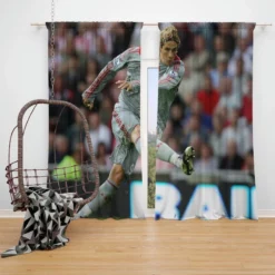 Awesome Liverpool Fernando Torres Window Curtain