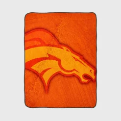 Awesome NFL Team Denver Broncos Fleece Blanket 1